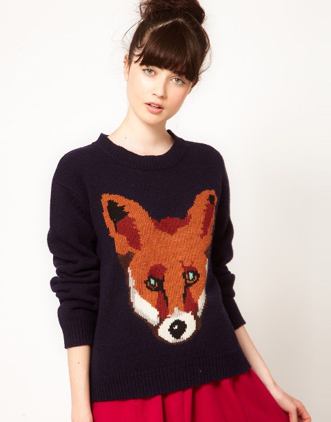 Taylor swift 2025 fox sweater